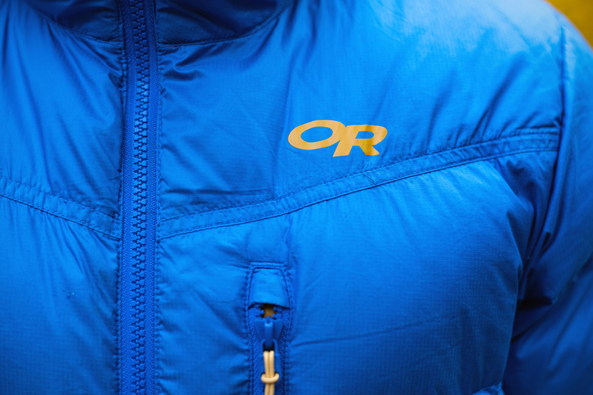 Outdoor Research Transcendent Hoody (close up)